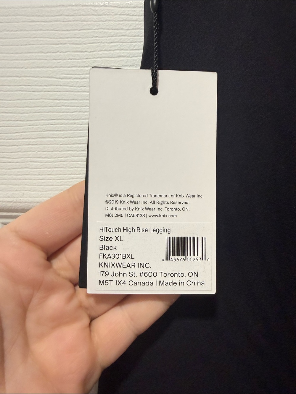 BNWT Knix Hi Touch High Rise Legging - Picture 4 of 4